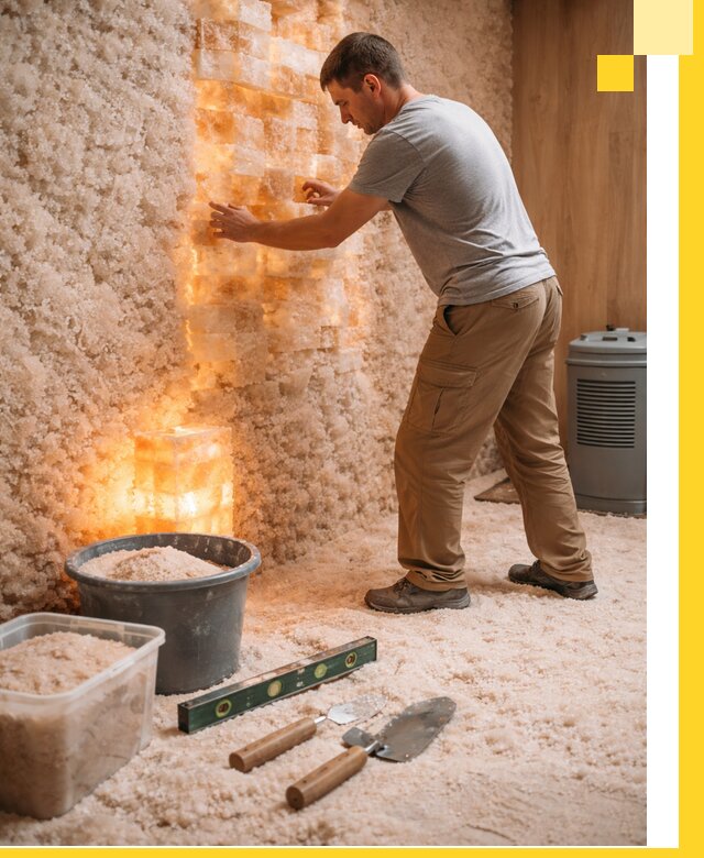 Проектирование и монтаж соляных комнат в Лысьве под ключ